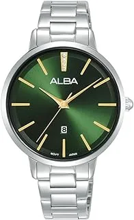 Alba LADIES' Fashion Stainless steel Green dial AH7CD3X