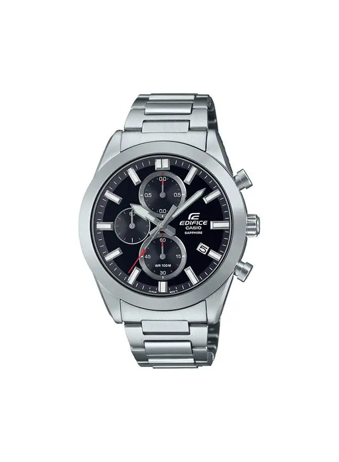 EDIFICE CASIO Stainless Steel Chronograph Watch EFB-710D-1AVUDF