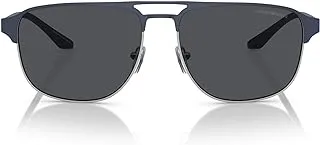 EMPORIO ARMANI(エンポリオアルマーニ) Men's Ea2144 Aviator Sunglasses