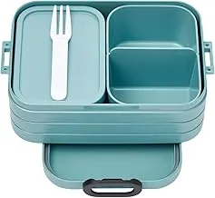 Mepal 107632192400 Bento Lunch Box Take A Break Midi, TPE/pp/abs, Nordic Green