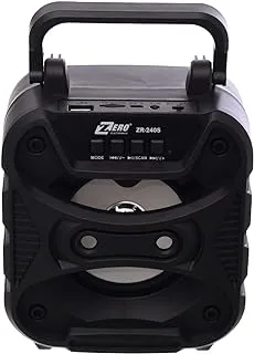 ZERO ELECTRONICS ZR-240S MANUAL SPEAKER To USB And AUX Weight 547 g,DC5V- Black