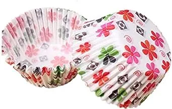 Greaseproof Paper Cups 100 Pieces Muffin Cupcake Baking Cups Dessert Decoration_ with two years guarantee of satisfaction and quality