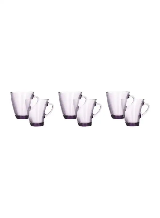 Pasabahce 6 Pieces Penguen Mug. Purple