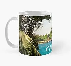 Digital Printed Porcelain Arabic Cairo City Tea Coffee Mug By Julia Fashion A12