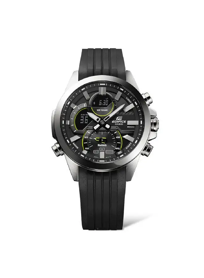 EDIFICE CASIO Resin Chronograph Watch ECB-30P-1ADF