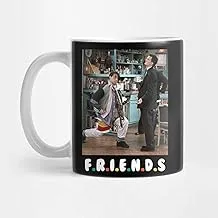 مشاركة هذا المنتج تيشيرتات Friends be LIKE تيشيرت برنامج Friends التلفزيوني أفضل الأصدقاء كوب -كوب مطبوع متعدد الألوان