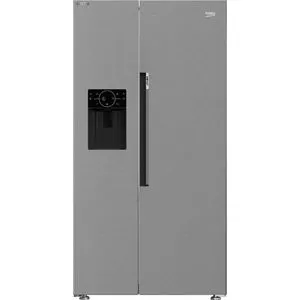 Beko GN166130XB - No Frost Inverter With Ice & Water Dispenser 2 Doors 525L Refrigerator - Silver