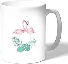 Flamingo Coffee Mug by Decalac, White - 19043