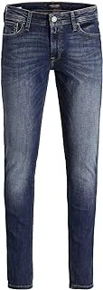 Jack & Jones Men's Original Liam AM-004 Jeans, 36W - Blue Denim