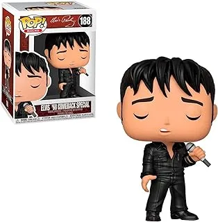 Funko Pop! Rocks: Elvis - '68 Comeback Special Action Figure - 40140