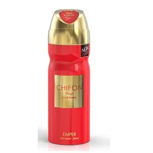 Emper Chifon Rouge - Pour Femme - Body Spray - 200ml