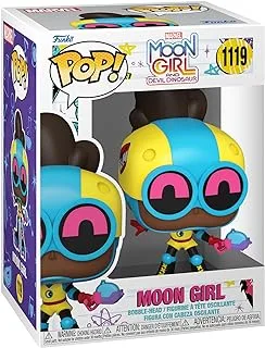 Funko Pop! Marvel: Moon Girl and Devil Dinosaur - Moon Girl, Collectible Vinyl Figure - 65675