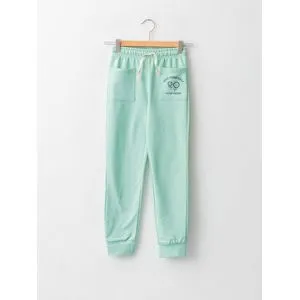 LC Waikiki Elastic Waist Printed Girl Jogger Sweatpants