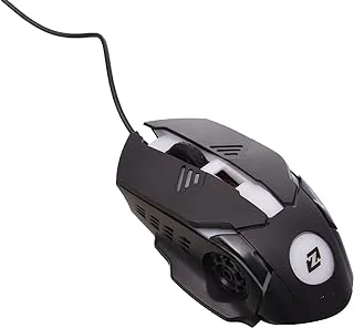 ZERO ELECTRONICS ZR-1720 Optical Mouse USB Wired Mouse 1000 Dpi For Laptop And PC - Black