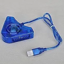 Generic Finicky World PS1/PS2 to PC USB Game Controller Converter - Blue