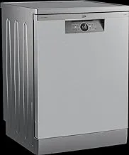 Beko Dishwasher 60 cm, 15 Place settings, 6 program, Fast+, model BDFN26520XQ Silver