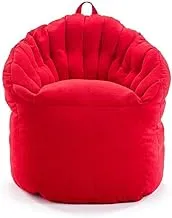 Ricrac Razza Outdoor Bean Bag Chair, 80 cm x 95 cm Size, Red