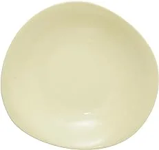 Tunisie Tu-8200221-Ly Set Of 6 Pieces Of Porcelain Island Soup Plate 21Cm Suitable For Home And Restaurants With Premium Durable Material - Light Yellow