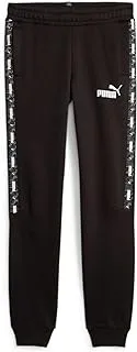 Boys/Unisex ESS TAPE CAMO Sweatpants FL B PUMA Black TRACK_SUIT