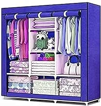 Yescart 3 Door Fancy & Portable Collapsible Foldable Clothes Wardrobe Cupboard Almirah (Need to be Assembled)