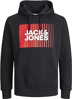 Jack & Jones mens Corp Logo Sweat Hood Sweatshirt (pack of 1)