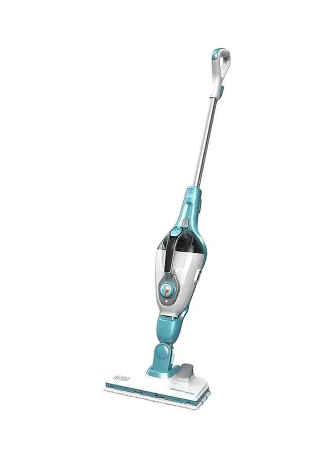 BLACK+DECKER 15-In-1 Steam Mop With Steamitt Silver/Blue/Black 324x646x184mm