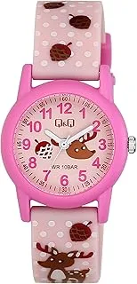 Q&Q Analog Multicolor Dial Unisex Kid's Watch-V22A-015VY