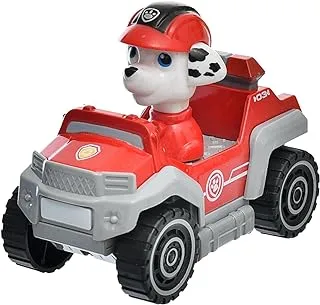 Generic Plastic Medium Racing Car To Add More Fun With Little Dog And Sound Set Of Two Pieces For Kids - Red