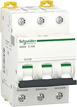 Schneider Electric Miniature circuit-breaker, Acti9 iK60N, 3P, 32 A, C curve, 6000 A (IEC 60898-1)