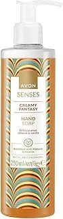 Senses Creamy Fantasy Hand Wash: Caramel, Almond & Vanilla - 250ml