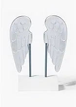 Matalan Angel Wings On Stand, 35 cm x 5.5 cm Size, White