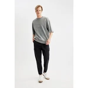 Defacto Man Regular Fit Knitted Trousers