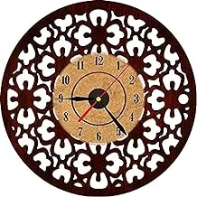 Wooden Wall Clock 35 cm, 2725043178988