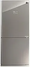 SHARP Fridge Inverter Digital, Bottom Freezer, 558 Liter, Silver SJ-GV73J-SL