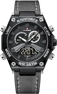 Naviforce Watch For Men 9220 B-GY-GY