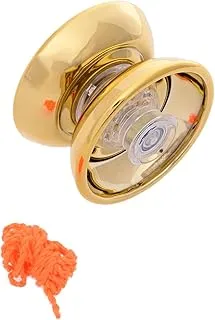 Generic Metal High Quality Spinner Yoyo Toy With Shiny Design And High Speed Add More Entertaining For Kids - Gold