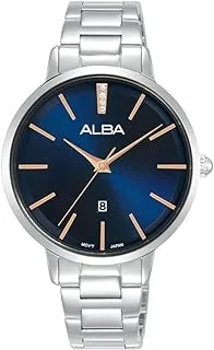 Alba LADIES' Fashion Stainless steel Blue dial AH7CD5X