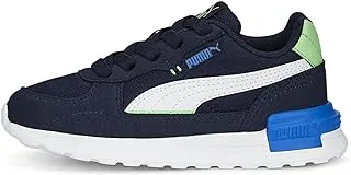 Boys/Unisex Graviton AC PS PUMA Navy-PUMA White-Summ Sportstyle Kids Sneakers