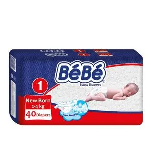 Bebe New Born Baby Diapers Size 1 - 40 Pcs