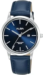 ALBA LADIES' Fashion Genuine Leather strap Blue dial AH7BV5X