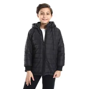 Caesar Boys Capotene Lining Jacket With Zipper