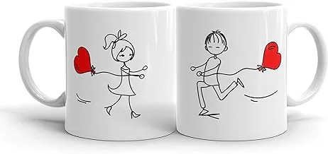 Couples Valentine's dayPrinted Mug (2 Mugs Package)