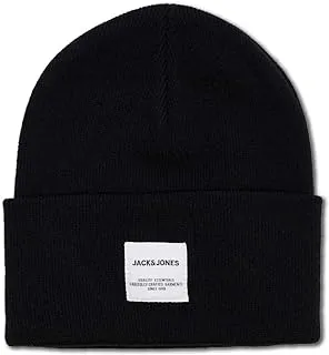 Jack & Jones Men's Long Knitted Beanie, ONE SIZE - Light Grey Melange