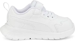 boys Puma Evolve Run SL AC+ Inf Puma White-Pu Sportstyle Kids Sneakers