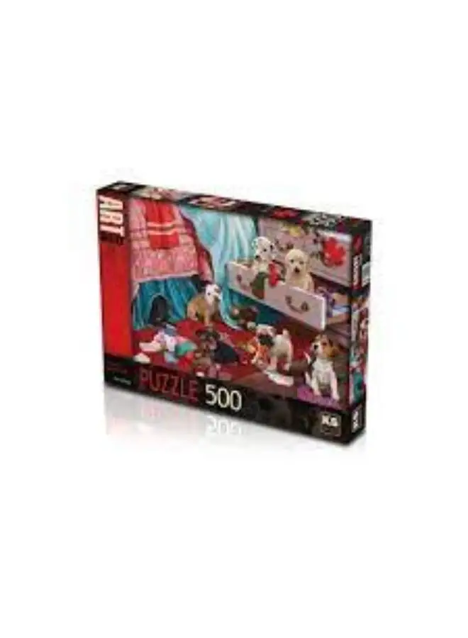 KS Games Puppies In Bedroom 500 Pcs