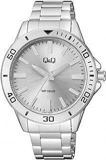 Q&Q WATCHES Q&Q Analog Quartz Stainless Steel Men's Watch Q28b-001py Silver