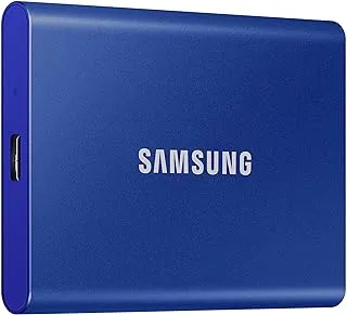 SAMSUNG T7 Portable SSD 2TB - Up to 1050MB/s - USB 3.2 External Solid State Drive, Blue (MU-PC2T0H/AM)