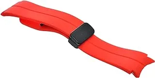 Silicone Watch Strap With Amazing Design And Flexibility For Smart Watch SA Watch 4 - Red