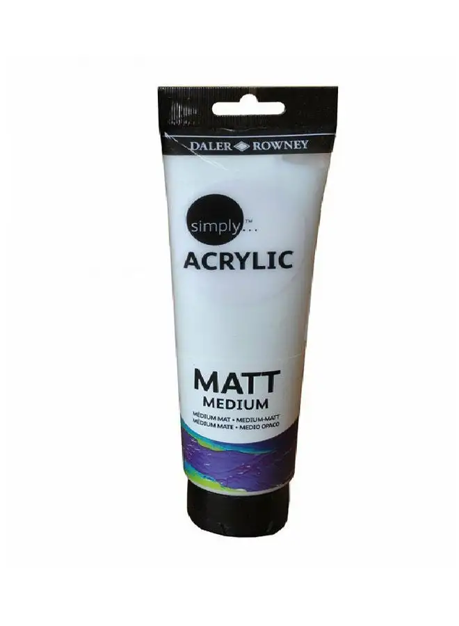 Daler Rowney Simply Acrylic Matt Medium