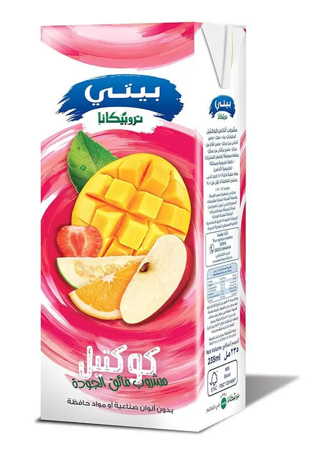 Beyti Juice 235ml Cocktail- pack of 27